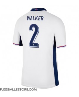 Günstige England Kyle Walker #2 Heimtrikot EM 2024 Kurzarm